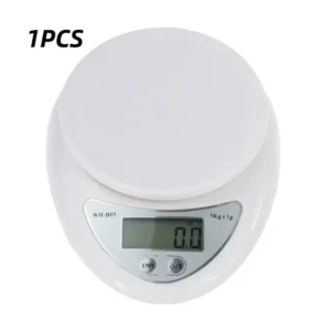 Waga kuchenna elektroniczna 5 kg z wyświetlaczem LED Kitchen scale