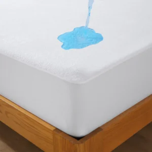 Wodoodporny ochraniacz na materac frotte z gumką 
