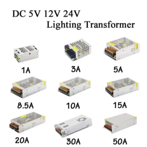 Zasilacz LED 5V 12V 24V - transformator impulsowy do taśm 