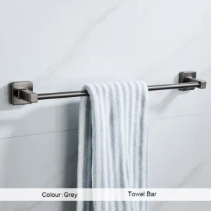 Zestaw akcesoriów łazienkowych: wieszak, uchwyt na papier i ręczniki Towel bar
