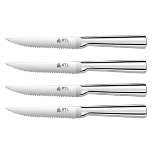 Zestaw noży do steków ze stali nierdzewnej, ostre noże obiadowe 4 steak knife